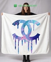 Chanel Throw Blankets